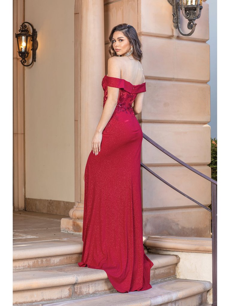 New Hunter-Green Evening Gown Floor Length Formal Elegant Stunning 4344